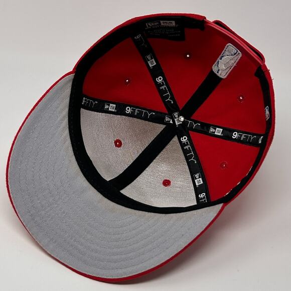 Houston Rockets Hat Cap NBA Basketball Clutch City 1967 New Era Snapback Red - Picture 4 of 10